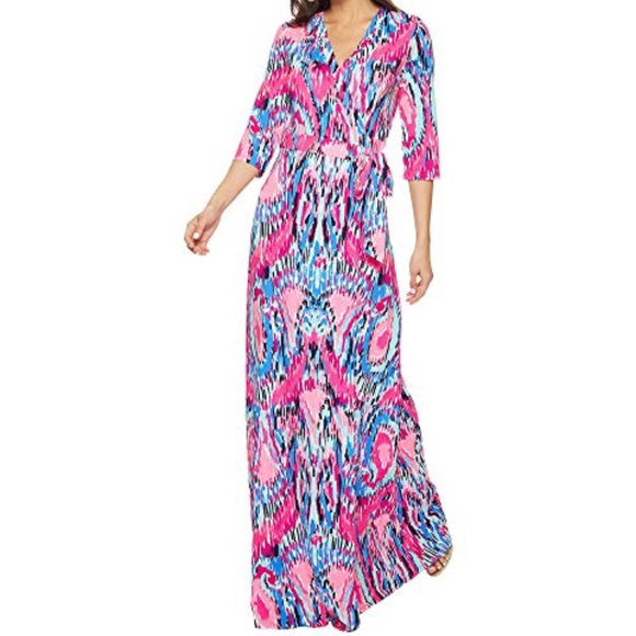 lilly pulitzer marvista wrap dress